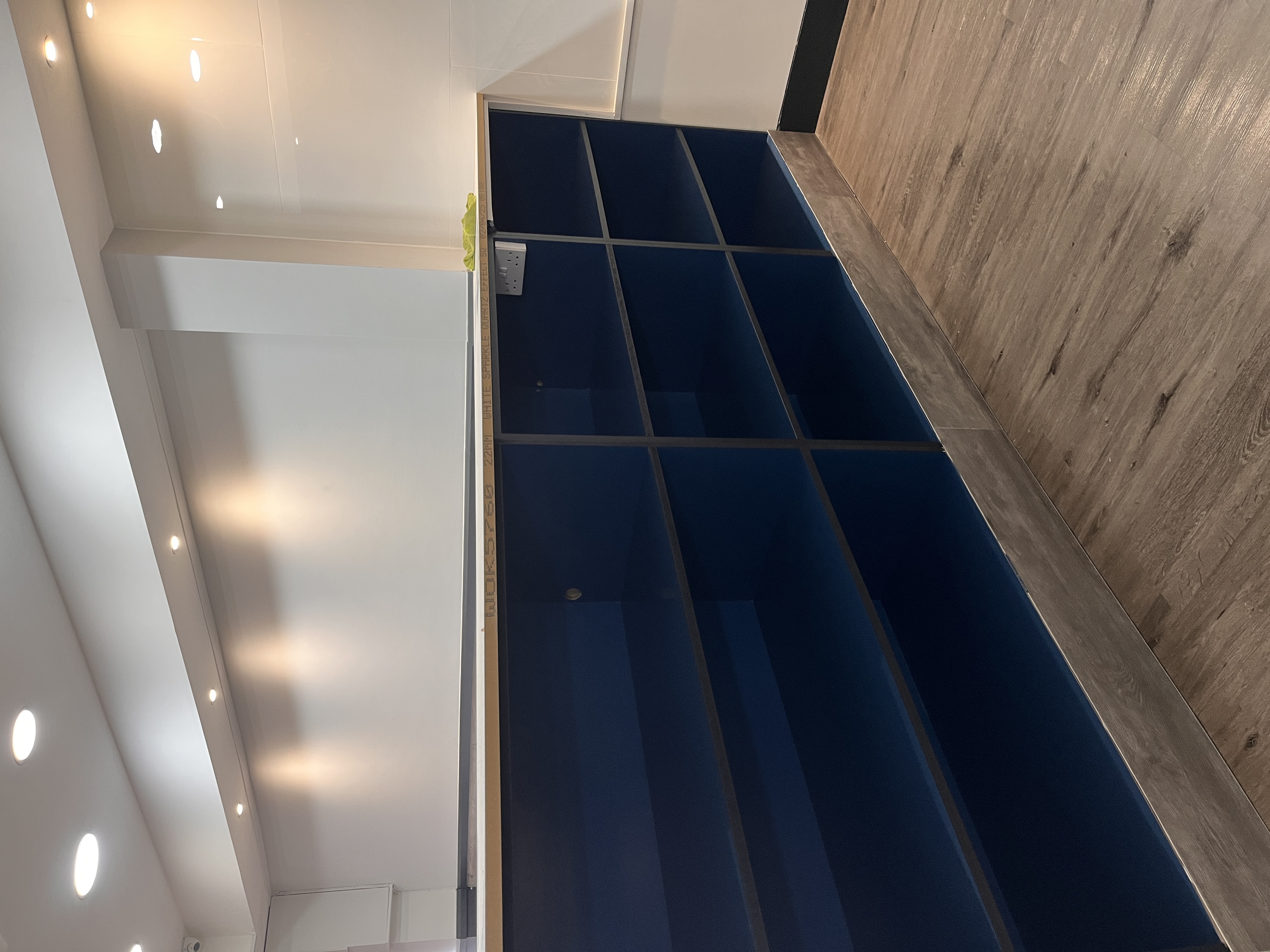 Completed fitted commercial storage units